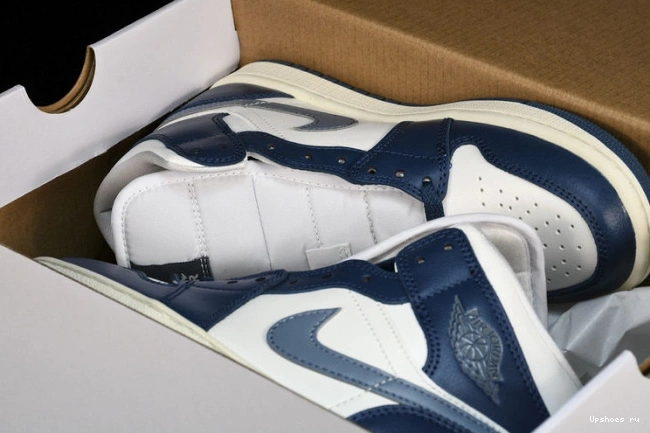 Air Jordan  French 1 Blue BQ6472-414 Mid  0429